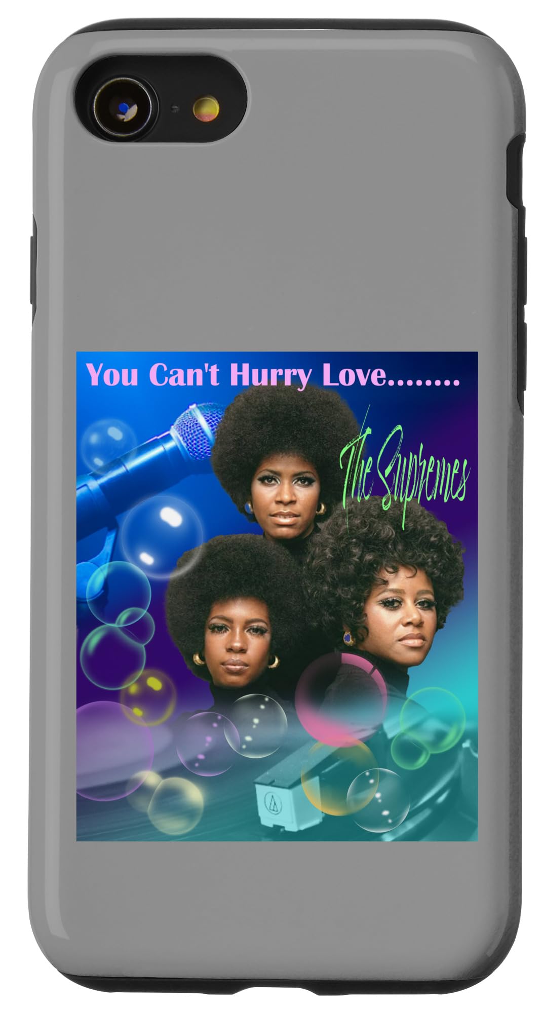 Amazon.co.jp: シュプリームス_002_Back Printed スマホケース